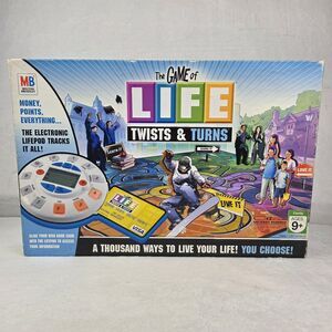 The Game Of Life Twists & Turns Electronic Board Game 2007 Complete Tested